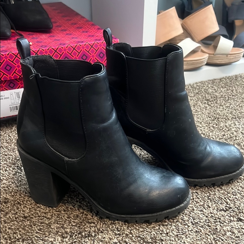 Black Ankle Boots